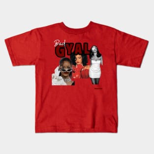 Rihanna “Bad Gyal” Graphic Kids T-Shirt